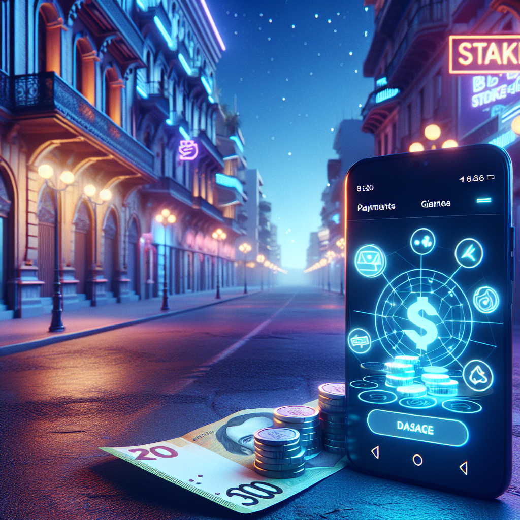 Ilustración de métodos de pago digitales y criptomonedas en Argentina para casino online